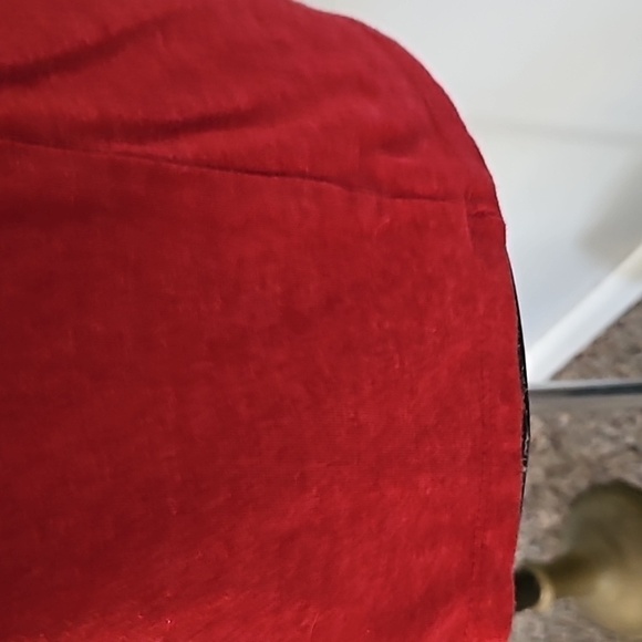 APT.9 Red V-neck Long Sleeve Tee - Picture 6 of 9